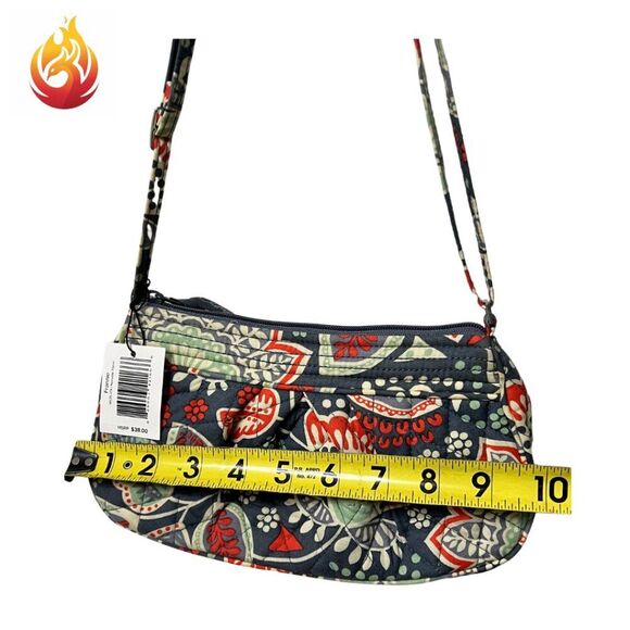 NWT Vera Bradley Frannie & Campus Double ID Wallet Set Nomadic Floral - Picture 7 of 10